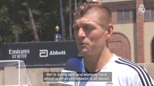 Toni Kroos: 'We're working hard to get ready for the season'